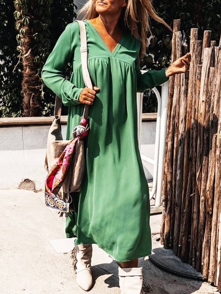 

Elegant Long Dresses, Green, Maxi Dresses