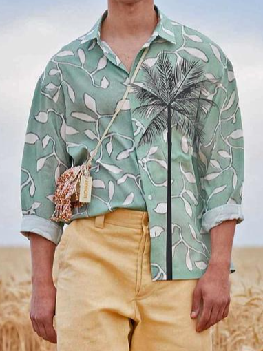

Shirts & Tops, Green, Men's shirts