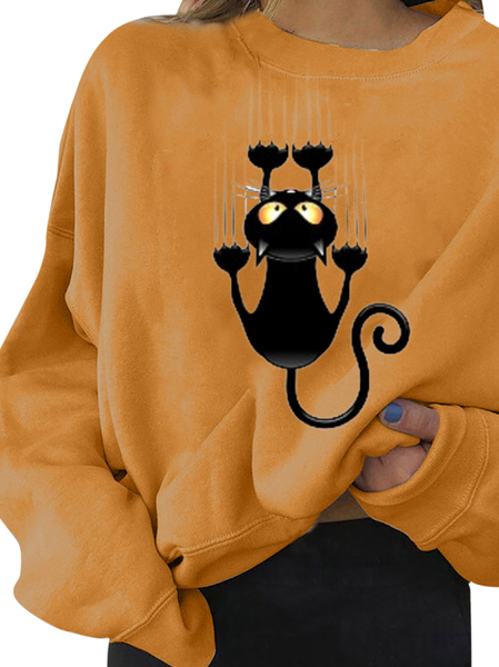 

Sweet Cotton Sweatshirt, Yellow, Hoodies & Sweatshirts