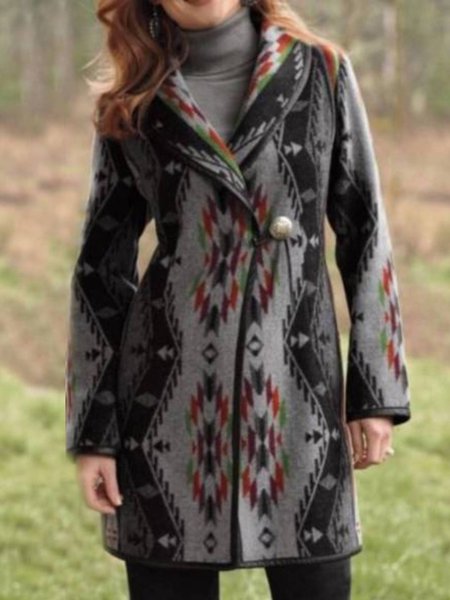 

West Styles Tribal Outerwear, Multicolor, Coats & Jackets