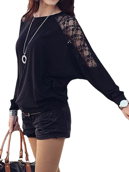 

Lace Tops, Black, Tops