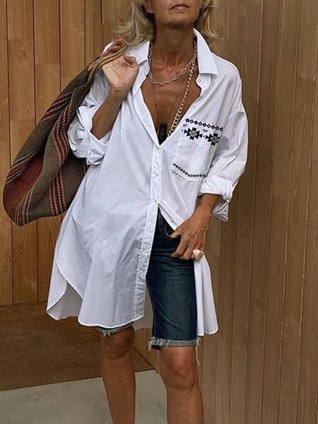 

Vintage Casual Shirts & Tops, White, Shirts & Blouses