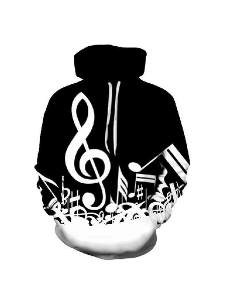 

Casual Long Sleeve Hooded Sweatshirt, As picture, Hoodies&Sweatshirts