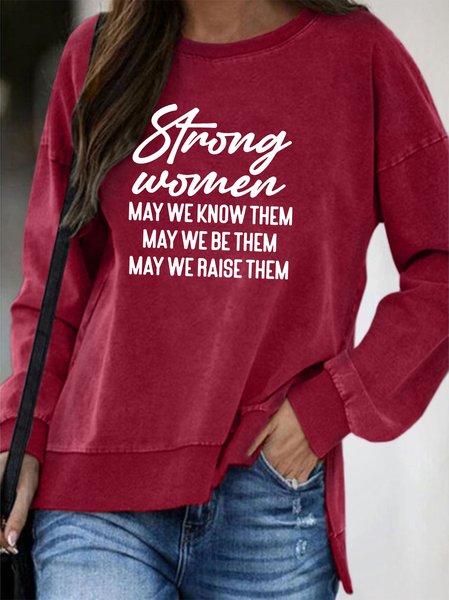

Strong Women Sweatshirt, Red, Hoodies&Sweatshirts