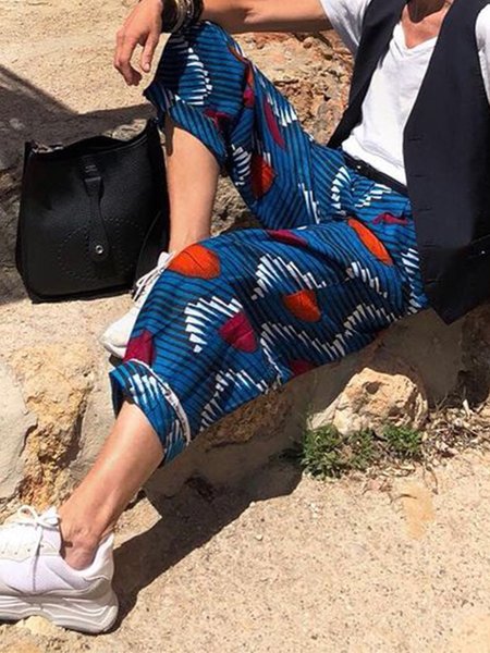 

Vintage Boho Pants, Blue, Pants