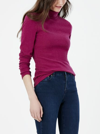 

Casual Shirts & Tops, Purplish red, Long sleeve tops
