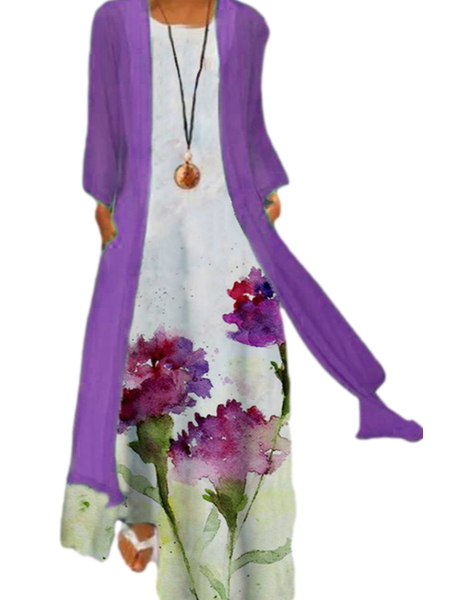

Sweet Suits, Purple, Maxi Dresses