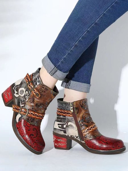 

Personalizzato Stampato Lettera Cucitura Stivali, Come immagine, Boots