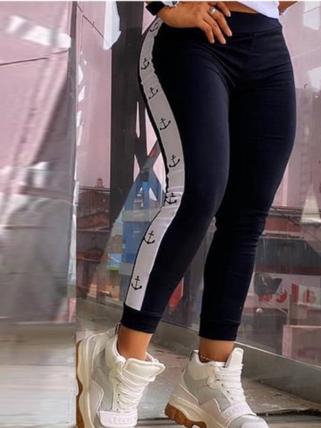 

Cotton Blends Pants, Black, Sport Pants