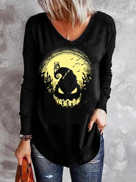 

Casuale Top, Nero, T-Shirts