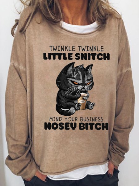 

Little Snitch Women's Sweatshirt, Light brown, Hoodies&Sweatshirts