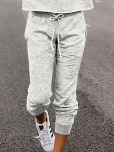 

Casual Pants, Gray, Sport Pants