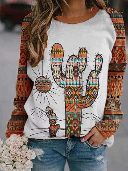 

Boho Sweatshirt, Yellow, Hoodies & Sweatshirts