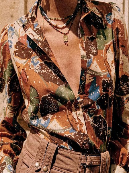 

Vintage Vacation Shirts & Tops, Khaki, Shirts & Blouses