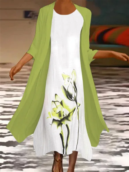 

Cotton Blends Half Sleeve Suits, Black-red, Maxi Dresses