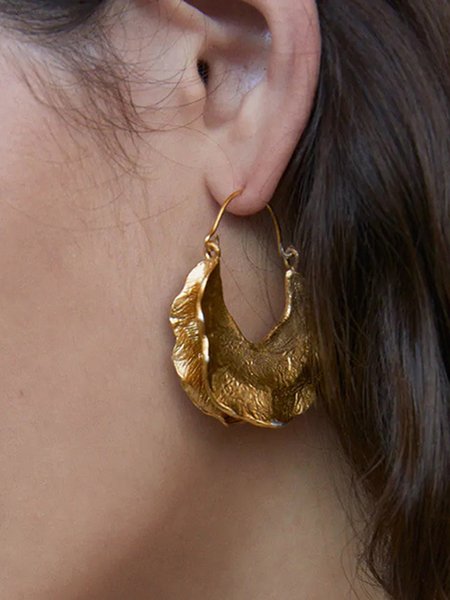 Personality Geometric Alloy Earrings, As picture, Earrings