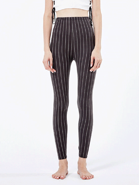 

Casual Striped Pants, Leggings