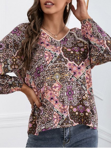 

Bishop Sleeve Shirts & Tops, Brown, Blouses & Shirts
