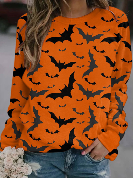 Casual Sweatshirts, Orange, Hoodies & Sweatshirts
