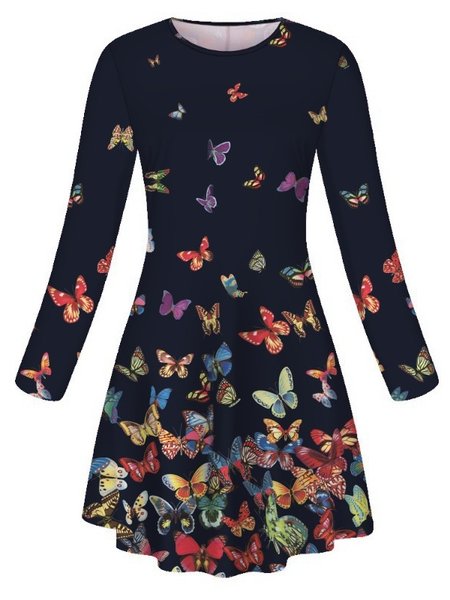 

Butterfly Dresses, Black, Mini Dresses