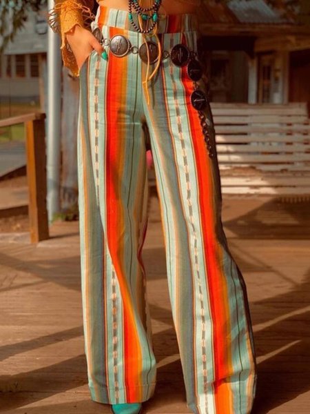 

Stili occidentali/mucche Pantaloni, Multicolore, Pants