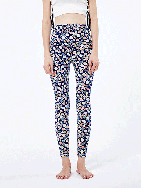 

Skinny Pants, Blue, Leggings