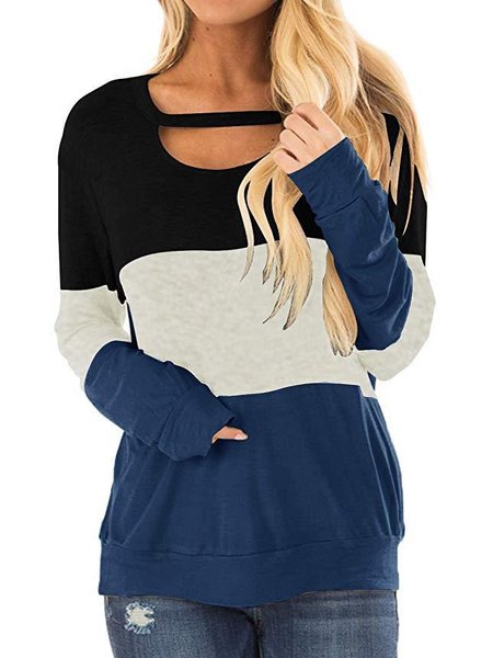 

Casual Tops, Purplish blue, Tops