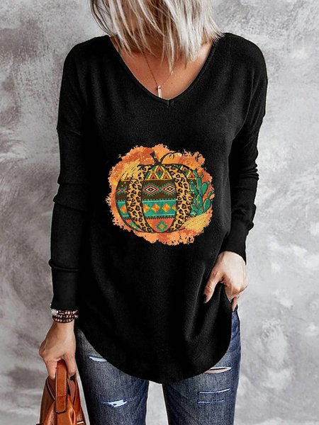 

Casual Printed Shirts & Tops, Black, T-Shirts