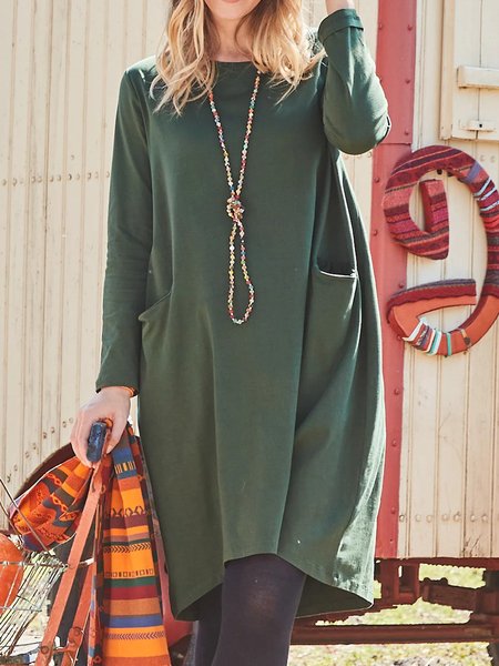 

Loosen Dresses, Green, Mini Dresses