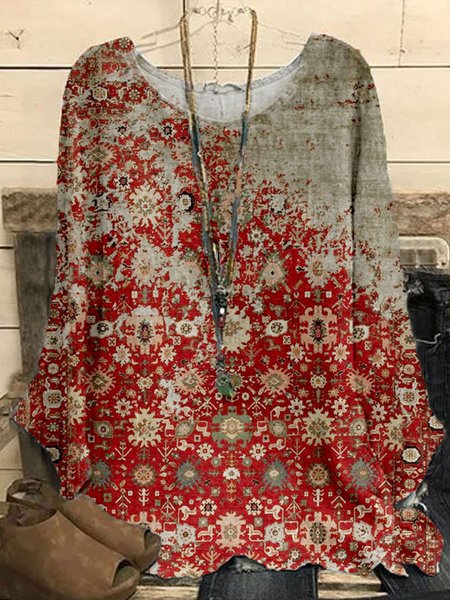 

Allentare Top, Rosso scuro, Blouses & Shirts