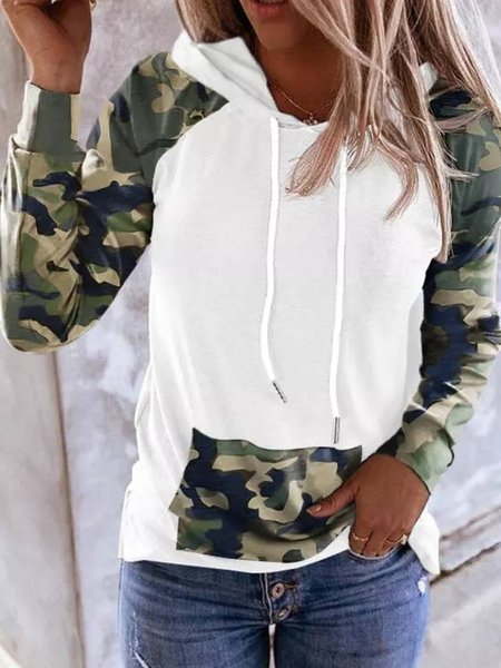 

Casual Long Sleeve Sweatshirts, White, Hoodies & Sweatshirts