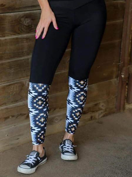 

Regular Fit Pants, Black, Leggings