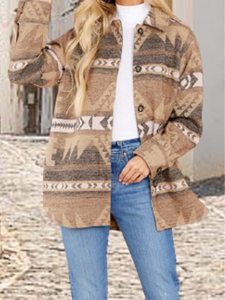 

Yarn/Wool Yarn Simple outerwear cardigans, Multicolor, Cardigans