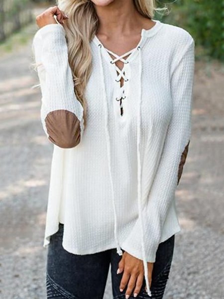 

V Neck Shirts & Tops, White, Tees & T-shirts