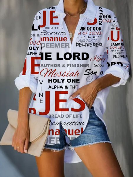 

Abstract Blouse, White, Blouses & Shirts