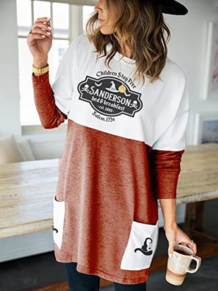 

Children Stay Free Sanderson Shift Cotton-Blend Sweatshirt, As picture, Hoodies&Sweatshirts