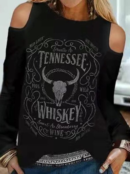 

Vintage Round Neck T-shirt, Black, T-Shirts
