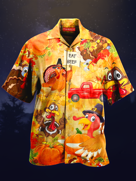 

Casual Shirt Collar Shirts, Orange, Men's shirts