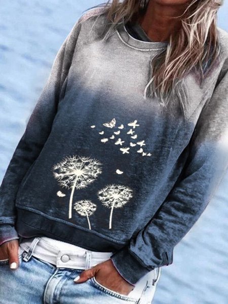 

Raglan Sleeve Vintage Cotton Sweatshirt, Gray, Hoodies & Sweatshirts