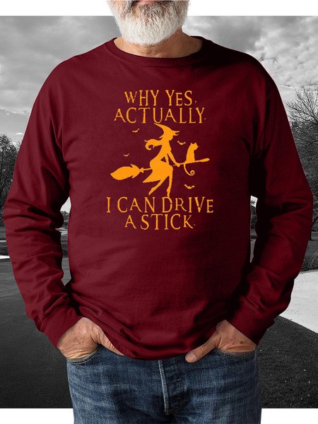 

Yes I Can Drive A Stick Sweatshirt, Red, Hoodies&Sweatshirts