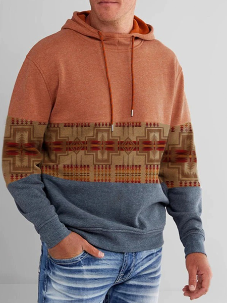 

Tribal Casual Long Sleeve Sweatshirt, Multicolor, Hoodies&Sweatshirts