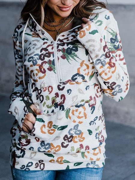 

Loosen Sweatshirt, As picture, Hoodies & Sweatshirts