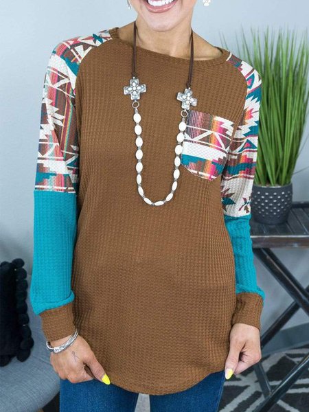 

Raglan Sleeve Regular Fit Vintage Shirts & Tops, Cameo brown, Tees & T-shirts