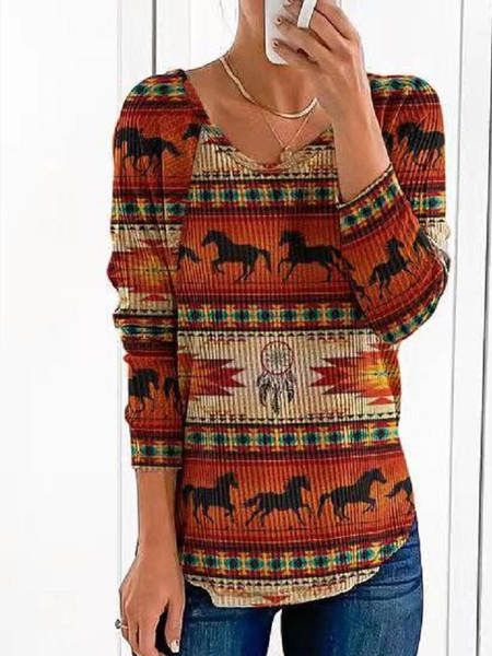 

Cotone Tribale Top, Come immagine, Blouses & Shirts