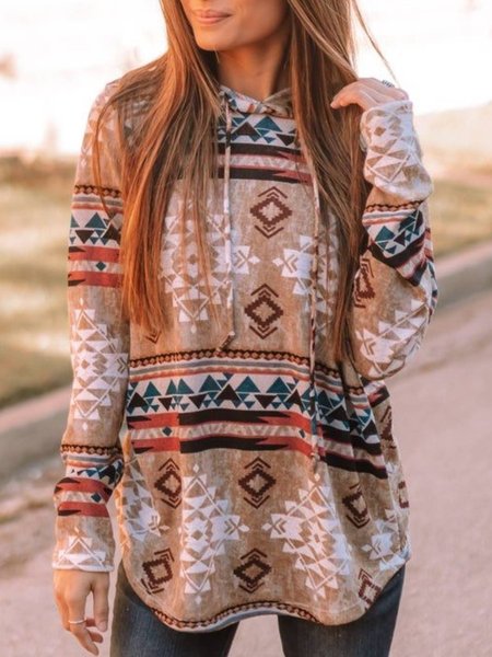 

Hooded Regular Fit Ethnic Sweatshirt, Multicolor, Hoodies & Sweatshirts
