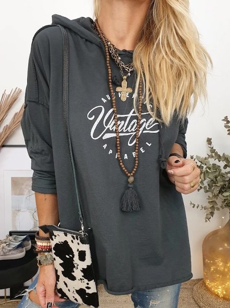 

Hooded Sweatshirt, Deep gray, Hoodies & Sweatshirts