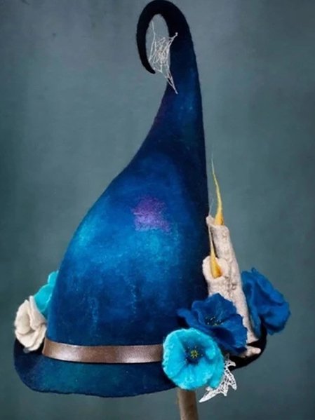 

Halloween Party Witch Hat, Blue, Hats