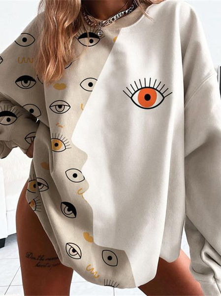 

Statement Crew Neck Animal Shirts & Tops, Apricot, Hoodies & Sweatshirts