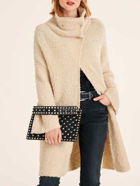 

Long Sleeve Casual Loosen Outerwear, As picture, Cardigans
