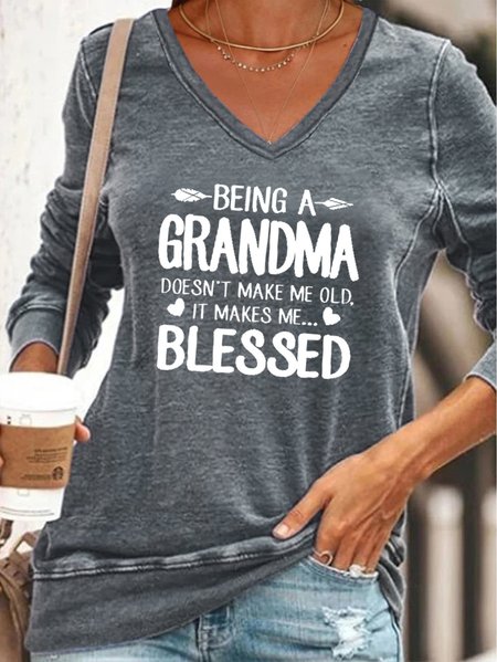 

Grandma Sweatshirt, Gray, Hoodies&Sweatshirts